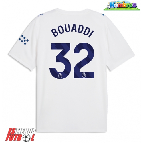 Manchester City Ayyoub Bouaddi #32 Tercera Equipación 2026-27 Manga Corta